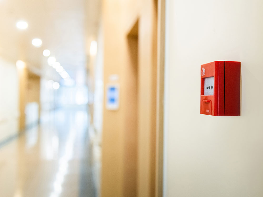 Fire safety alarm